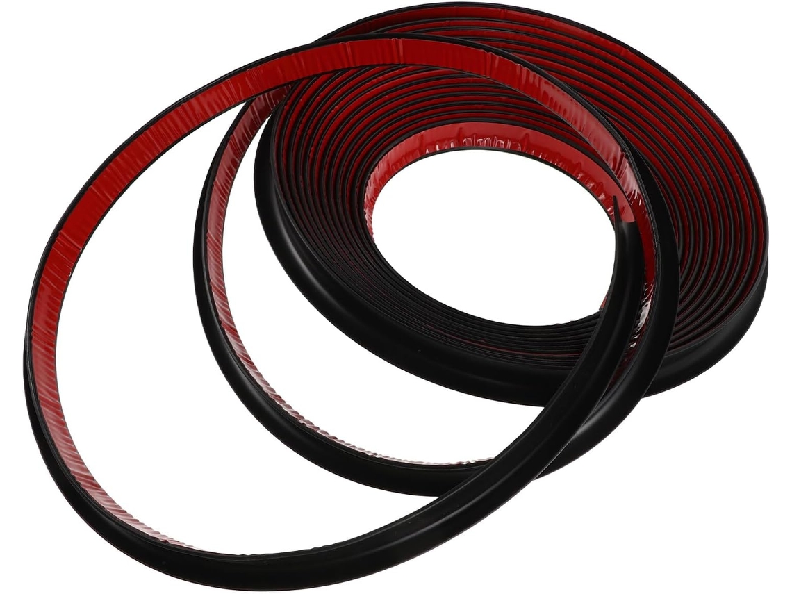 Chuva Defletor Para Calha Em Pvc Marrom, Modelo J, Flexível E Protetor, Para Caminhões.