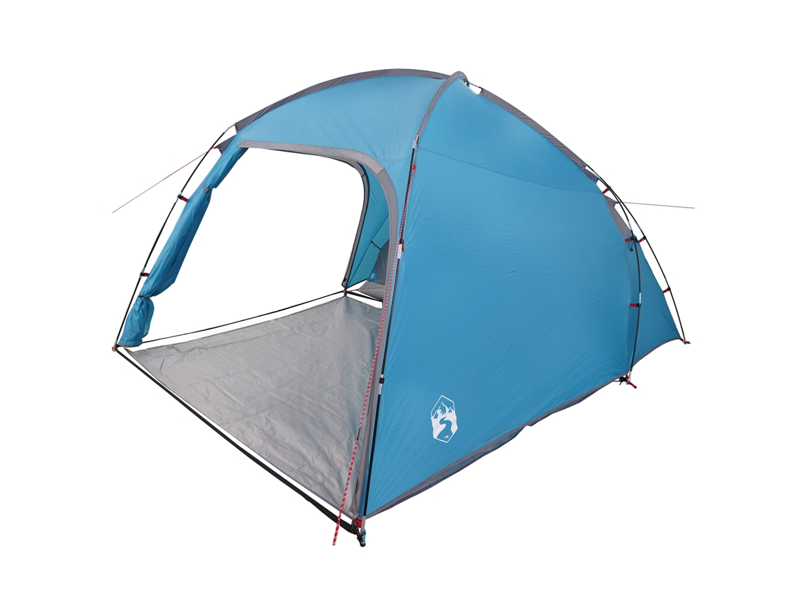 Conjunto 1 Barraca De Camping Vidaxl Azul Tafetá (370 X 230 X 185 Cm)