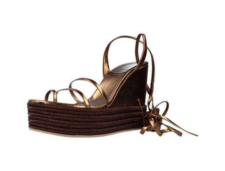 Sapatos de Mulher JEFFREY CAMPBELL Layered Dourado (38)