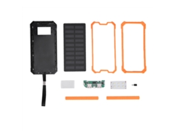 Kit Power Bank Solar LAXISCREED Recarga Rápida 2 Usb