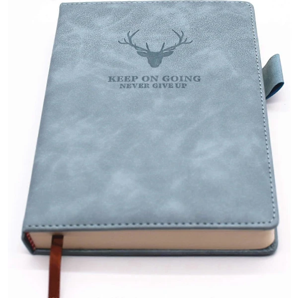 Caderno A5, Caderno Executivo de Capa Dura com Papel Grosso Premium, Caderno Pautado, 21 X 14,7 Cm, 360 Páginas BRILVIBERA (formato Paisagem)