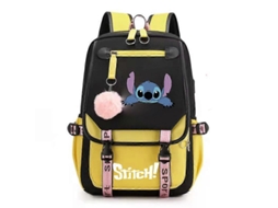 Mochila Casual Recarregável Usb Com Estampa De Ponto, Bolsa Escolar Para Estudantes 2 Olysi Shop