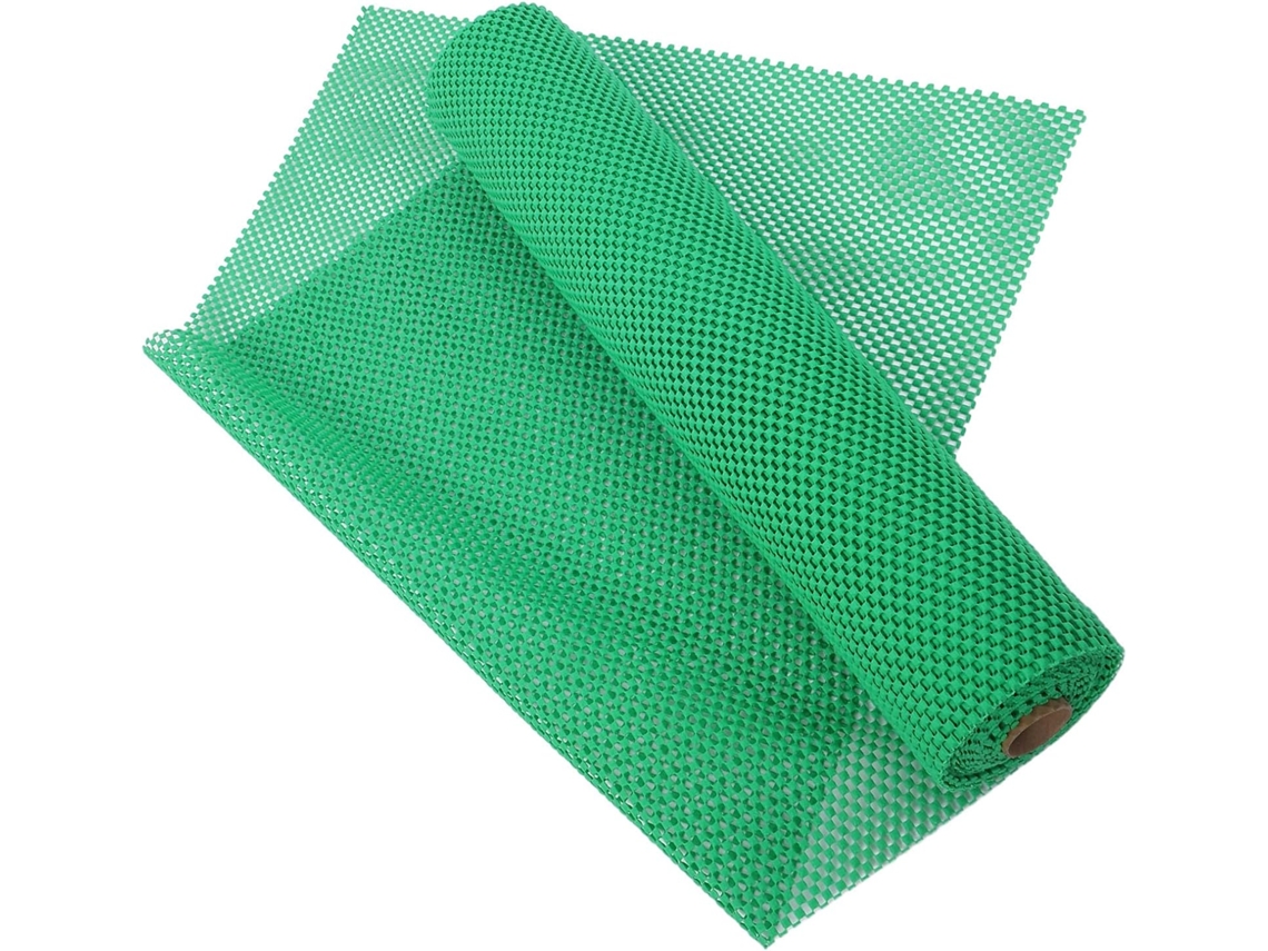 Tapete de PVC antiderrapante e fácil de limpar Milisten para frutas e verduras, com design espesso, ideal para cozinhas e áreas de serviço.