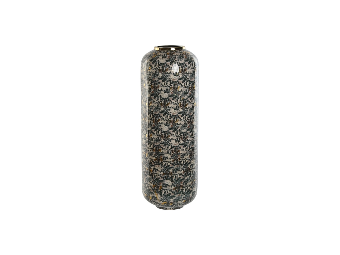 Vaso de Metal Verde 25x25x69cm ALEXANDRA HOUSE LIVING