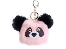 Pingente Chave De Panda Fofo Acessório Decorativo Porta-chaves Macio