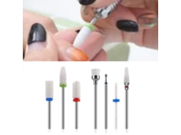 Bits De Broca Cerâmicas Para Unhas (conjunto De 7 Peças, Lixamento E Polimento) Eoocoo