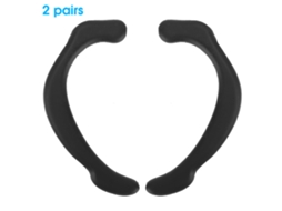 Auriculares De Proteção, Proteção Auditiva, Proteção Com Gancho Para Orelha, 2 Pares De Auriculares De Proteção Preto