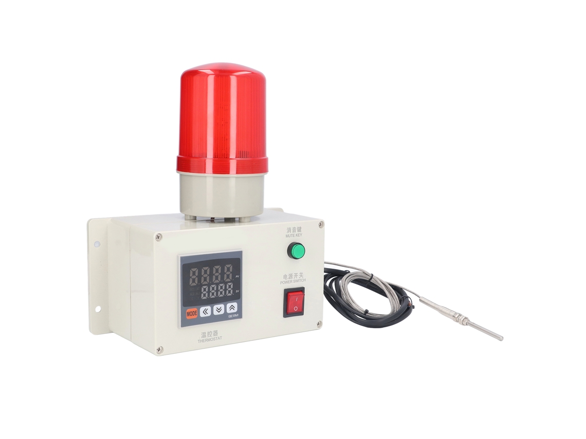 Sensor De Temperatura Laxiscreed Com Alarme Luminoso E Som De Aviso, Controlo De Temperatura E Alerta De Segurança