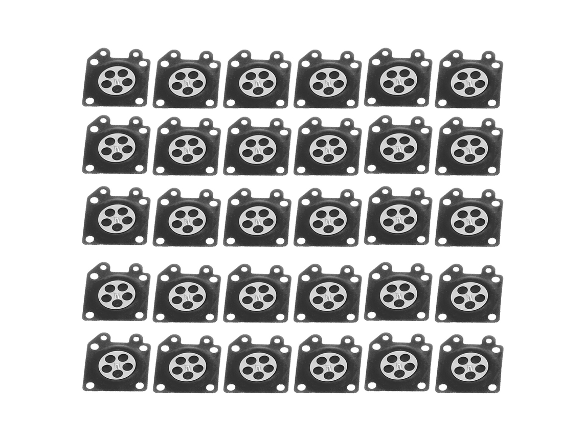 Kit de 30 Peças de Juntas de Diafragma do Carburador para Motosserras Zama 2500 3800 4500 5200 5800 CHABERLU