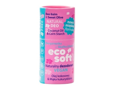 Botanical Scented Natural Deodorant, Flower Bloom, 50ml Ecosoft