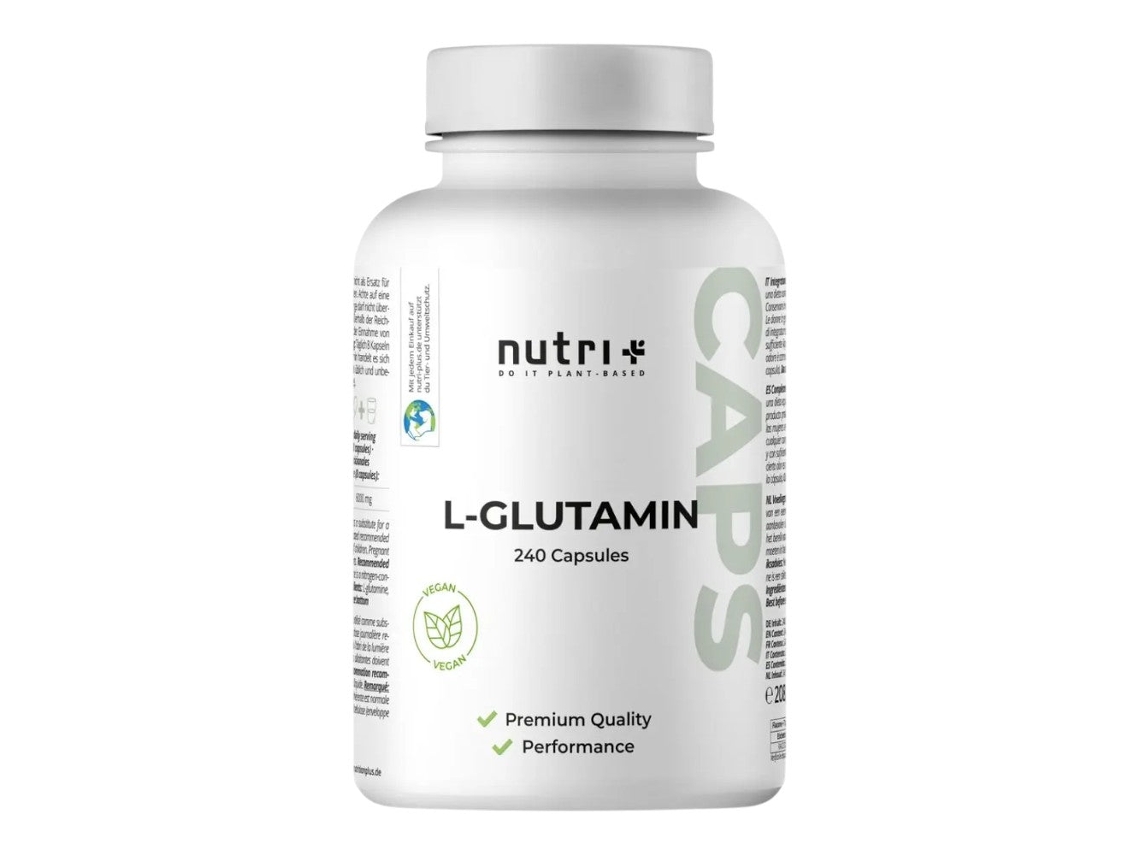 L-glutamine 240 Caps Nutri+