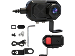 Shkalacar Mini Caméra Corporelle 1080p Com Registro Em Boucle Wifi, Detecção De Colisão Câmera Sport Moto,