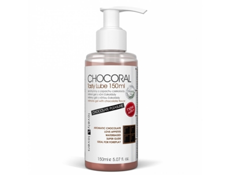 Sedosa Delícia Chocoral Lubrificante Íntimo De Chocolate, 150ml Lovely Lovers