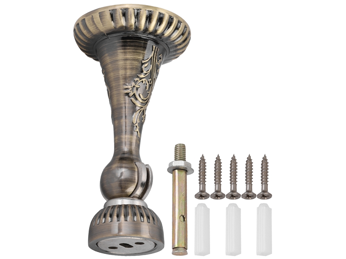 Laxiscreed Limitador De Porta Magnético Forte Sem Perfuração Em Bronze Patinado