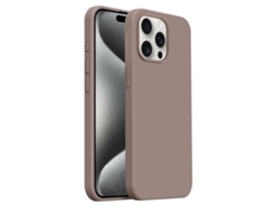 Capa De Silicone Líquido Ultra Fina Para Iphone 15 Pro - Cobertura Total - Magsafe