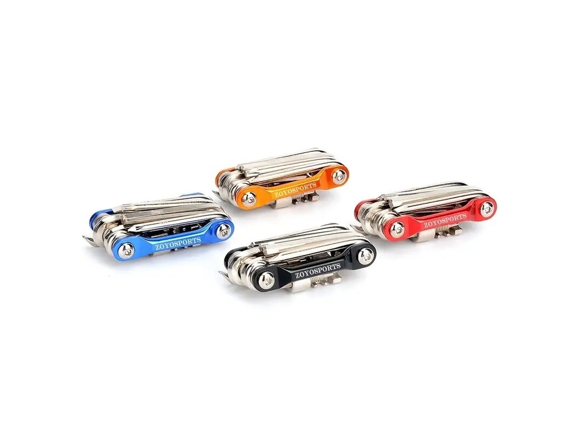 Kit De Ferramentas Multifuncional Portátil Red11 Em 1 Para Reparo De Bicicletas Ideal Para Ciclismo Ao Ar Livre