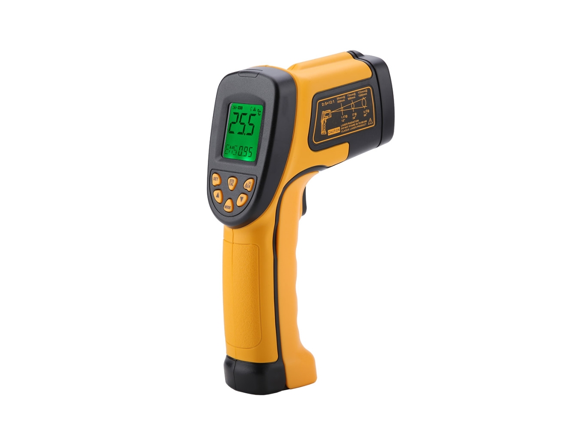 TERMÔMETRO INFRAVERMELHO DIGITAL SMART SENSOR YURU 50~600℃ LCD manual
