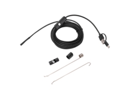 Endoscópio 5,5 Mm 3 Em 1 Usb Borescope Camera Ip67 À Prova Dágua Para Inspeção E Manutenção 1 M / 3,28 Pés Aquaforge
