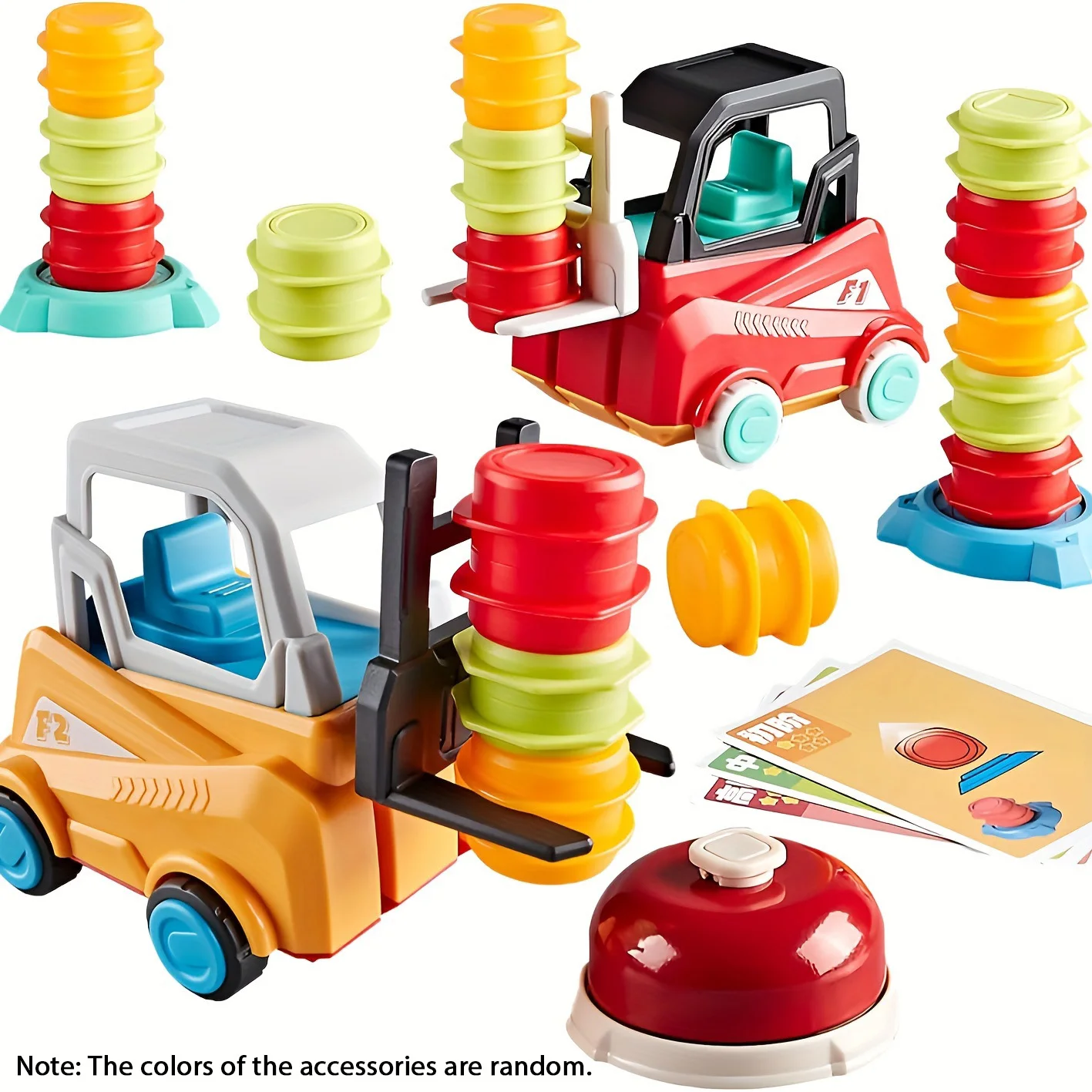 Jogo De Engenharia Com Empilhadeira - Brinquedo Educativo De Engenharia