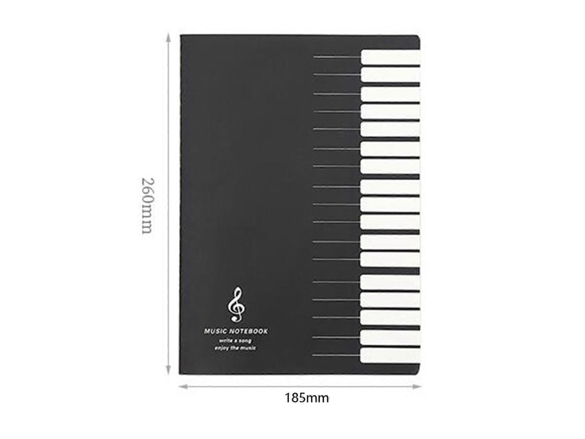 Caderno De Música Com Pauta De 5 Linhas