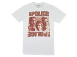 The Police Monochrome T-shirt Unisex Adults Size:xxxl