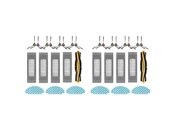 4 escovas de cabeça de escova de condução direta para V7 V8 V10 V11 V15 com Marca
