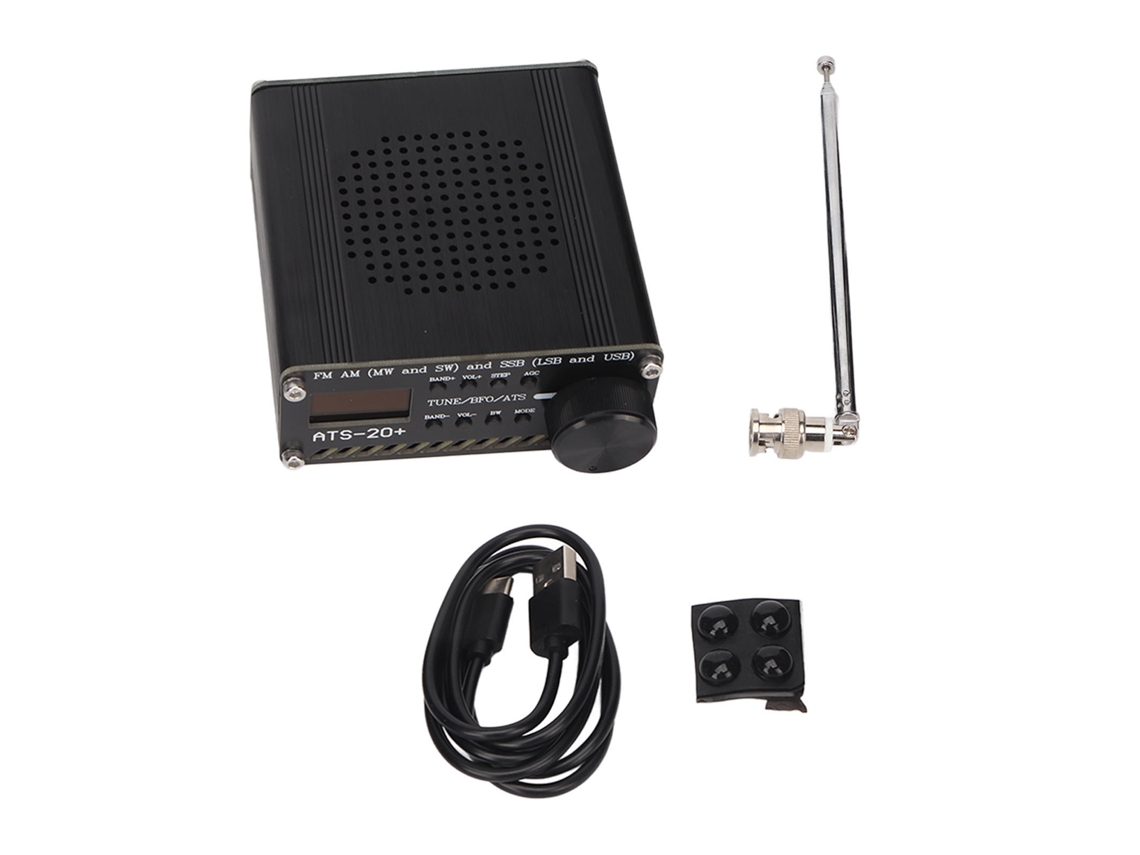 Shield Mali para Rádio Xiegu X6100, Alumínio CNC, com Alça Lateral, Suporte de Proteção