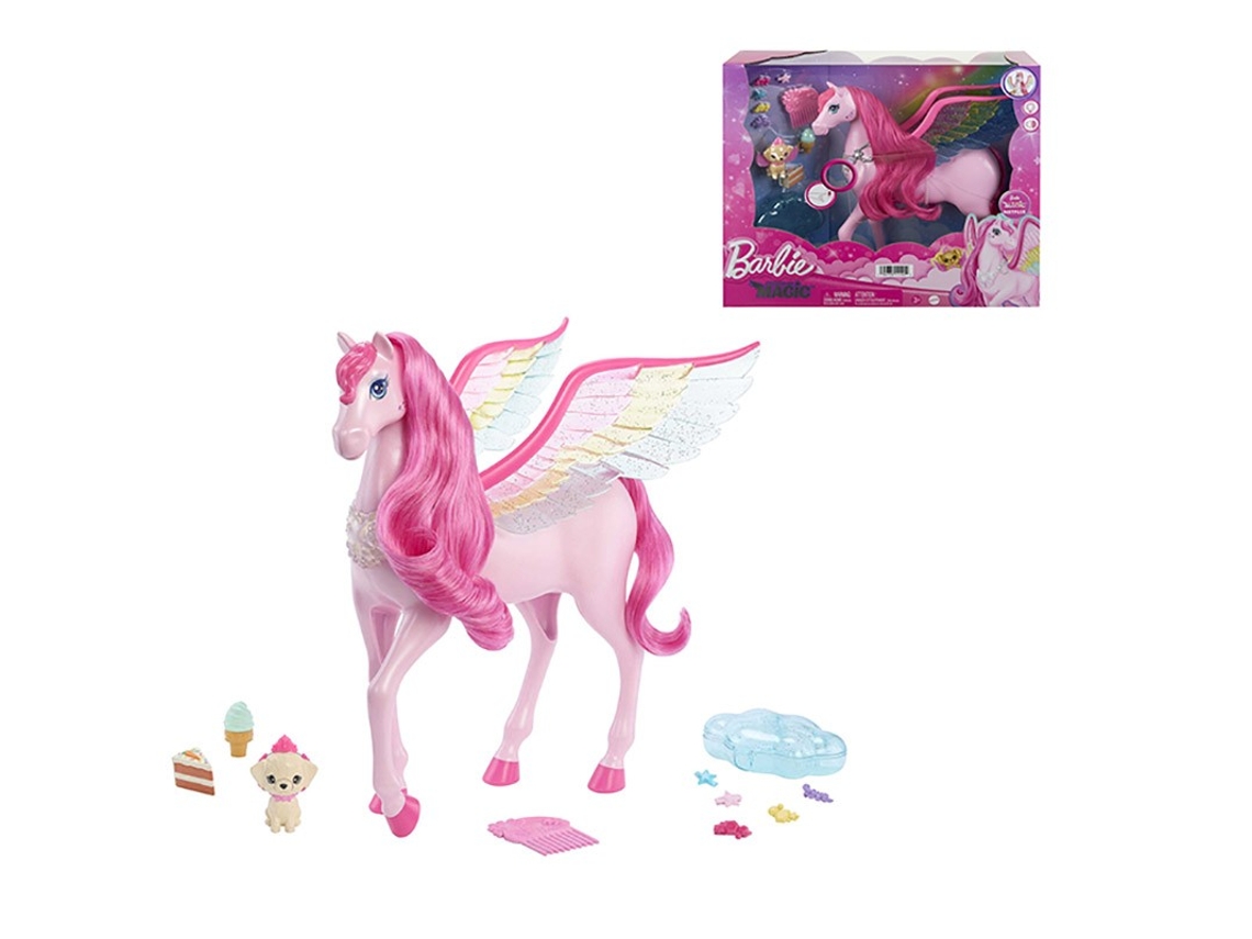 BARBIE Um toque de magia Pegasus (Idade mínima recomendada: 3 anos)