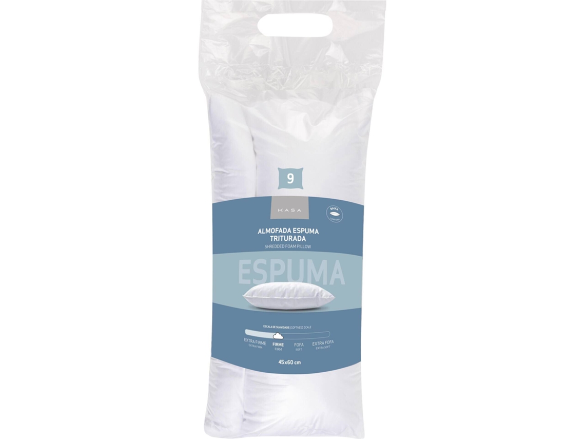 Almofada Espuma Triturada 45x60cm KASA 1 un