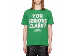 Rockinstone National Lampoon's Christmas Vacation You Serious Clark White 2 T-shirt Size:xxl
