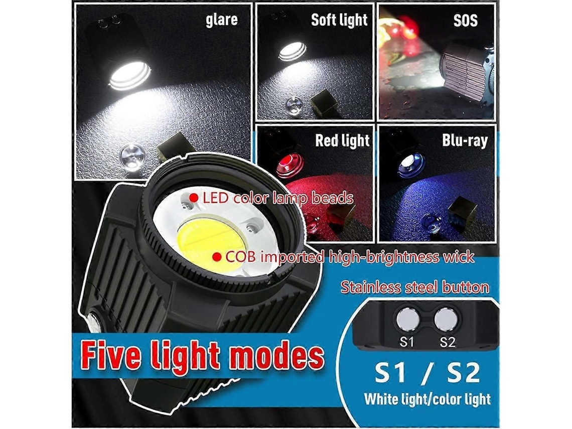 Luz Led Mini para Câmera Sl 19 À Prova D'água de 60 M para TAISHENGDA