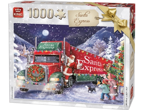 Puzzle 2D  Santa Express (1000 peças)