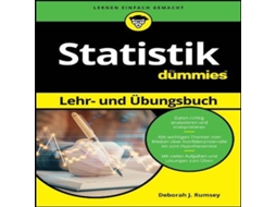 Livro Statistik Lehr- und Übungsbuch für Dummies de Deborah J Rumsey (Alemão)