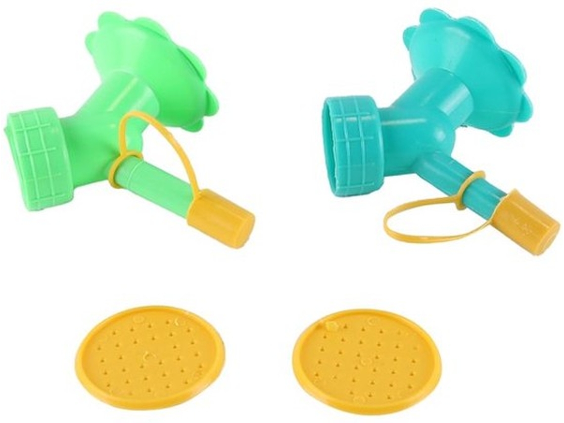 Fusão De Jatos 2 Em 1 - Sopro Adaptável - Ducha 32-jatos - Resistente A Uv - Compacto - Borda Segura Para Crianças - Regador