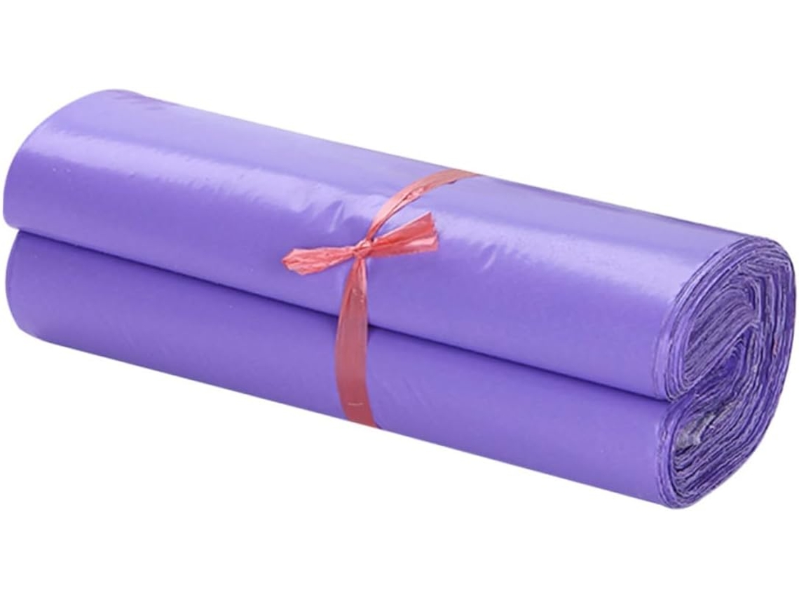 Pacote Com 100 Sacolas Impermeáveis E Ecológicas Para Embalagem Expressa De Documentos E Outros...