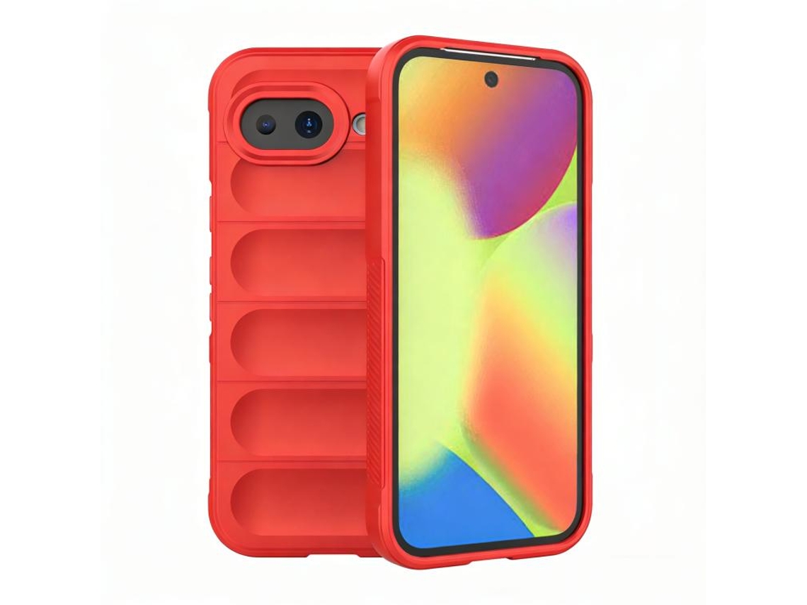 Capa De Silicone Para Google Pixel 10a (vermelha) Gertiz