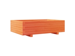 Garden Planter, Garden Planters Vidaxl Marrom Madeira De Pinho (90 X 60 X 26.5 Cm)