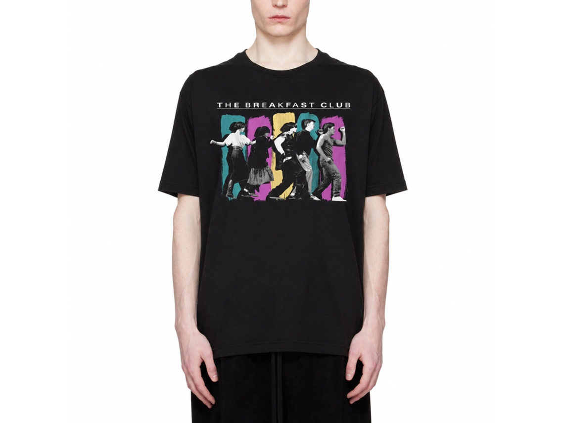 Rockinstone Breakfast Club Movie Breakdance Live Black Adult T-shirt Size:l