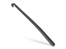 Relaxdays Calçadeira De Metal, Confortável, Robusta, 60 Cm, Calçadeira Grande, Para Pendurar, Cabo, Preta