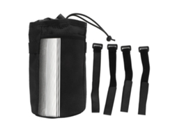 Bolsa Porta Garrafa Mali, 1L, com reflexão, compatível com bicicleta, moto