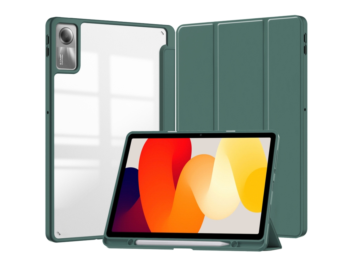 Capa Para Xiaomi Redmi Pad (10.6") 2022 Verde Escuro Cuich