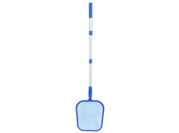 Primerox kit Limpeza Piscina Rede Skimmer com Vara Telescópica 44,5 88cm para Folhas e Detritos