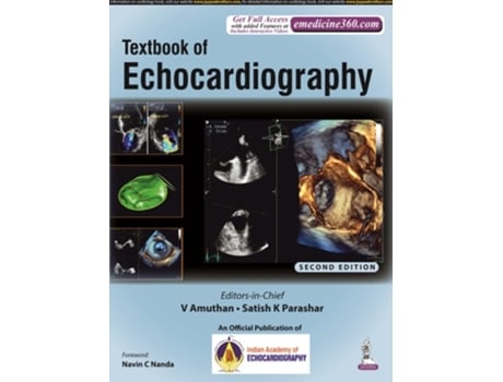 Livro Textbook Of Echocardiography De V Amuthan E Satish K Parashar (inglês - Capa Dura)