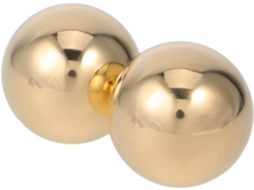 Bolas De Massagem Para Mãos Fuoyloo Em Latão Maciço 38mm, 2 Unidades,