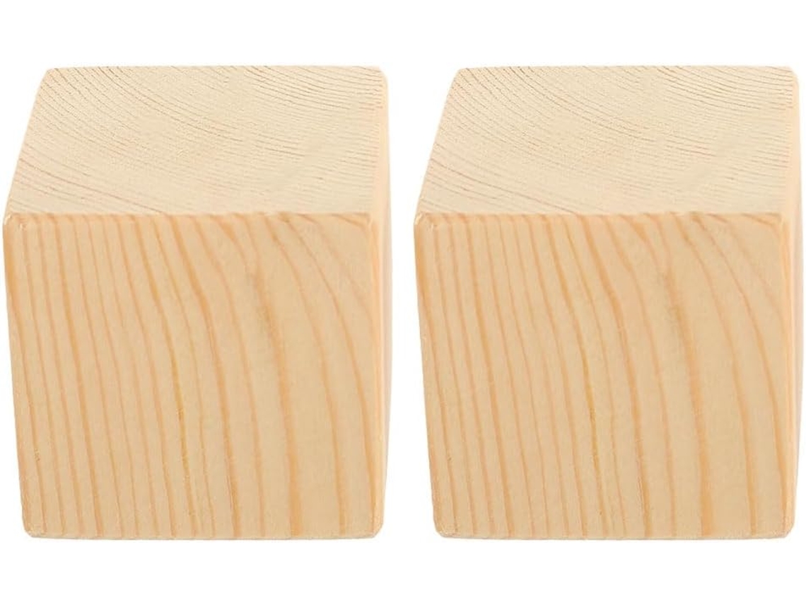 Pés de Cama Madeira, Elevadores Móveis, 6 Cm Feitos Maciça para Sofá e Mesa, Plataformas CHABERLU