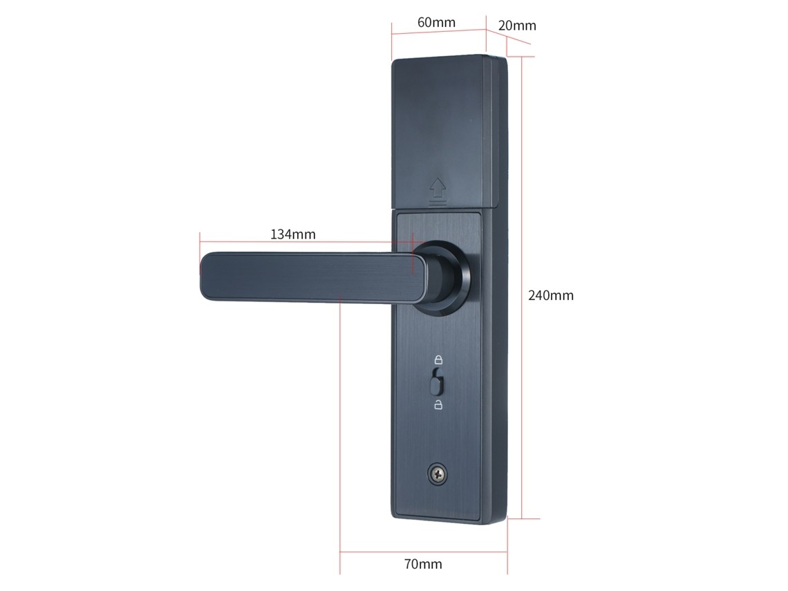 Jd117 1 Smart Digital Electronic Lock For Dark House Doors