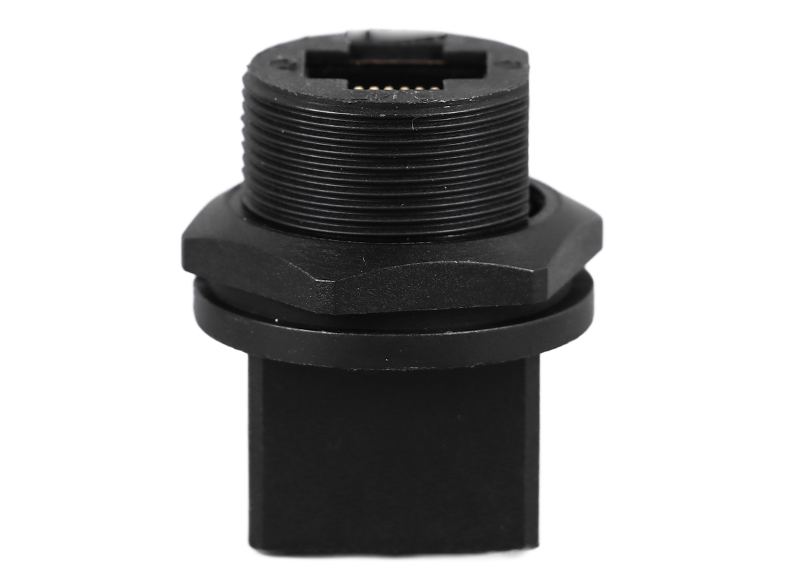 Laxiscreed Conector Rj45 Ip67/ip68 À Prova De Água Com 2 Ports De Rede