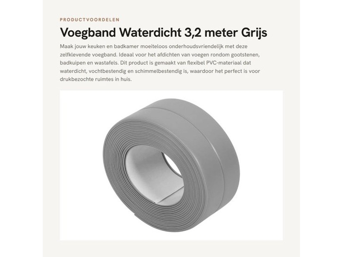 Fita De Afeiçãoção De Silicone 3,2 M - Autoadherente - Resistente À Mofo - Impermeável - Pvc Flexível - Para Cozinha/banheiro - Fita De Afeiçãoção