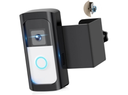 Suporte de montagem universal Campainha com design antifurto e fácil instalação, suporte metálico Campainha