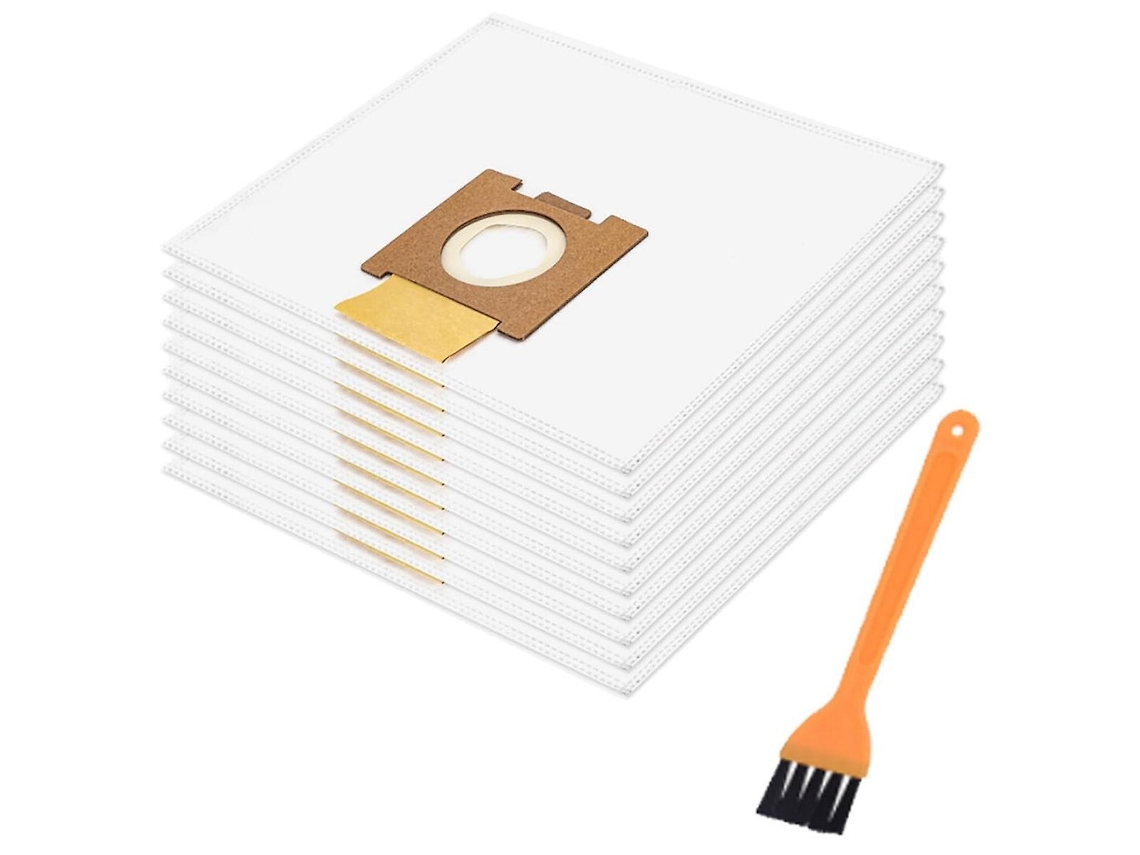 10 Sacos Para Aspirador De Pó H81/h81 Pure Epa/telios Extra, Sacos De Pó Não Tecidos De Grande Capacidade Slowmoose